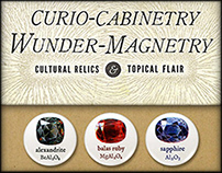 Curio-Cabinetry Wunder-Magnetry – Visual Identity