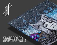 Illustration: Skateboard Grip Tape Vol.1