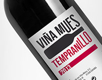 Viña Mues - Wine label
