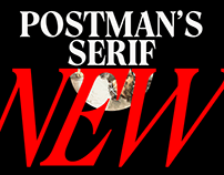 Postman's Serif - Free Typeface © Designstripe