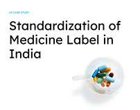 Case Study - Medicine Label Standardization in India