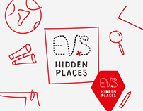 EVS Hidden Places logo & style guide