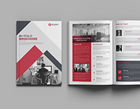 Bi-Fold Brochure Design I Annual Report layout
