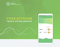 Voice-Activated Tennis score keeping App