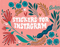 Stickers for instagram