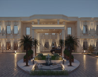Palace Design (Night), Exterior design - KSA