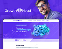 Growth Head Hub - Web Design & Visual Identity