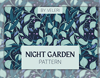 Night garden pattern