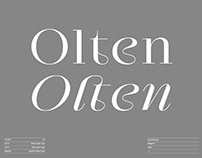 Olten™ Typeface