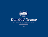 Donald J. Trump US President web. | GravityWarsaw