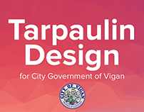 Tarpaulin Design for City Government of Vigan