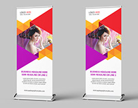 Beautiful Roll Up Banner