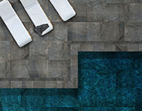 Pool design with Florim Ceramiche Tiles