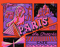 Paris Illustrations and Merch