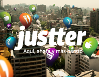 Justter — Aquí, ahora y más barato