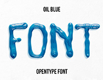Oil Blue Font