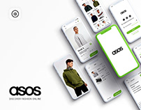 ASOS - Fashion Ecommerce App UX/UI Design
