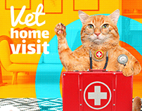 Vet Clinic - Pets Social Media Marketing