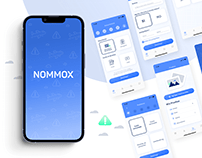 Nommox - Mobile APP - Ux/UI - Case Study