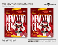 Free New Year Club Party Template + Instagram Post