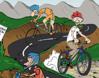 FFC - Affiche Evénement rencontre cycliste