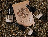 Varmia Herbs | Hemp & CBD brand labels
