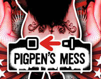 Pigpen's Mess - Poster & T-shirt Design