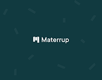 Materrup — Branding + Website