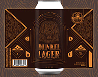 Dunkel Lager Label Design