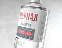 Vodka Mernaya - Rebranding
