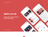 Soccer Fansite App Design