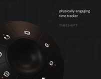 TimeShift time tracker . promo website