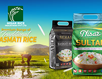 Nisar rice packaging design