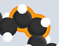 Illustration & Molecule Design for Elysium Health
