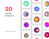 30 Vibrant Gradients