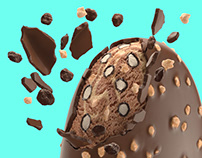 Ice Cream Chocolate Explosion Animation