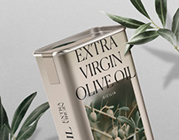 Olive Oil Packaging Design Concept