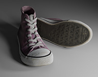 Tie dye sneakers - photogrammetry (free download)