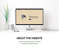 WOODS: E-commerce Web Design For Furniture And Other
