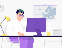 Illustrations for video explainers & website
