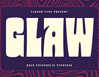 Glaw - Psychedelic Typeface Variable Fonts