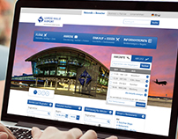 Airport Leipzig-Halle Website-Relaunch