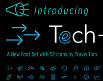 Tech+Biz-Icons Font Set