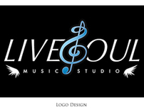 Live Soul Music Studio Logo & Business Card Design