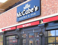 McCabe's Bistro & Pub identity