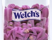 Standout advertising for Welch's Grape Juice.