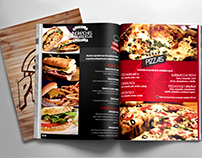 Diseño editorial: Piu Pizza (2014)