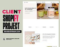 Shopify Store Client Project