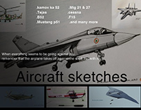 Sketch de aircraft