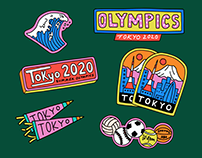 Tokyo Olympics Stickers